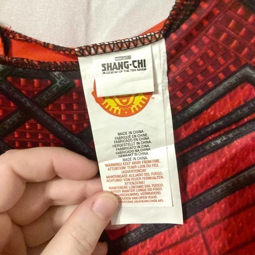 Nwot Child's S Marvel Shang-Chi: Legend Of The Ten Rings Halloween Costume
